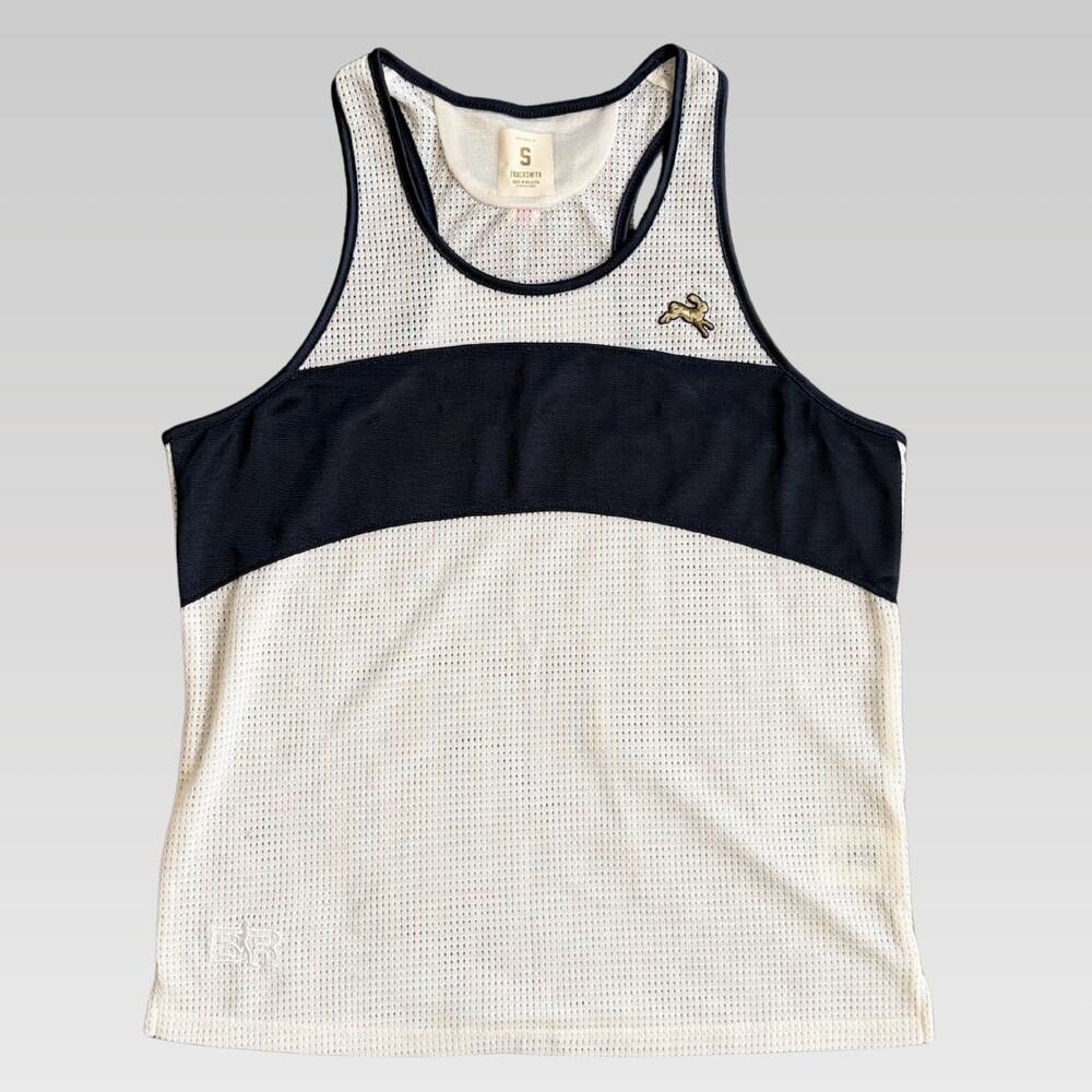 Tracksmith Running 79 Singlet Tank Top Bill Rodgers Collab Women's size Small